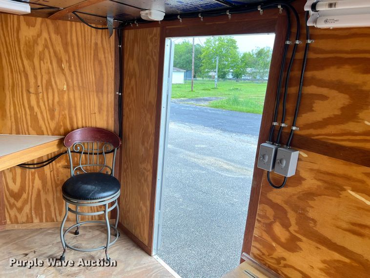 image for item LV9028 2012 Haulmark PPT7X14DT2 enclosed cargo trailer