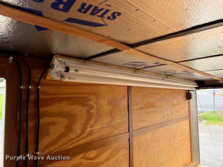 image for item LV9028 2012 Haulmark PPT7X14DT2 enclosed cargo trailer