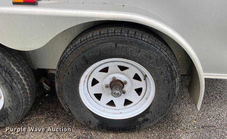 image for item LV9028 2012 Haulmark PPT7X14DT2 enclosed cargo trailer