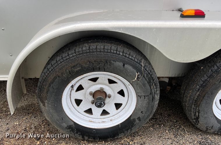 image for item LV9028 2012 Haulmark PPT7X14DT2 enclosed cargo trailer