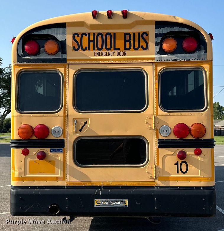 image for item NQ9690 2008 Blue Bird Vision school bus
