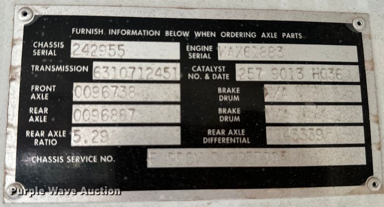 image for item NQ9690 2008 Blue Bird Vision school bus