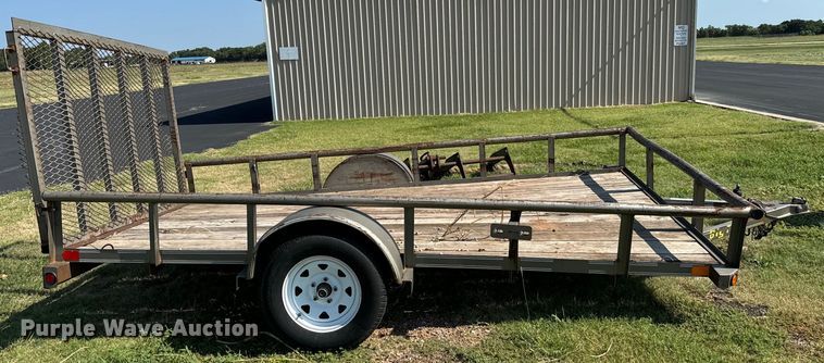 image for item NQ9701 2010 Big Tex utility trailer