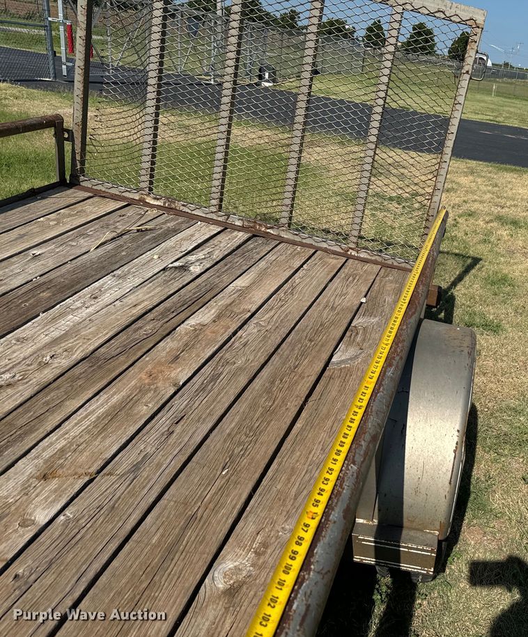 image for item NQ9701 2010 Big Tex utility trailer