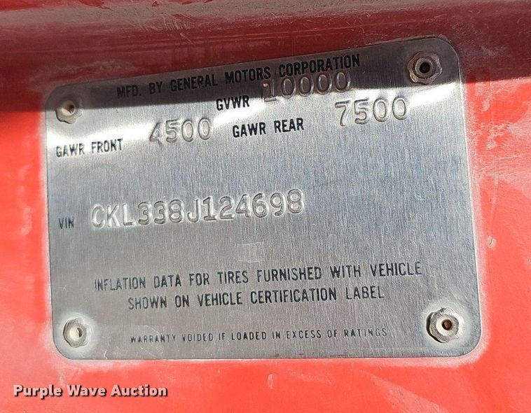 image for item NX9006 1978 Chevrolet 30 water truck