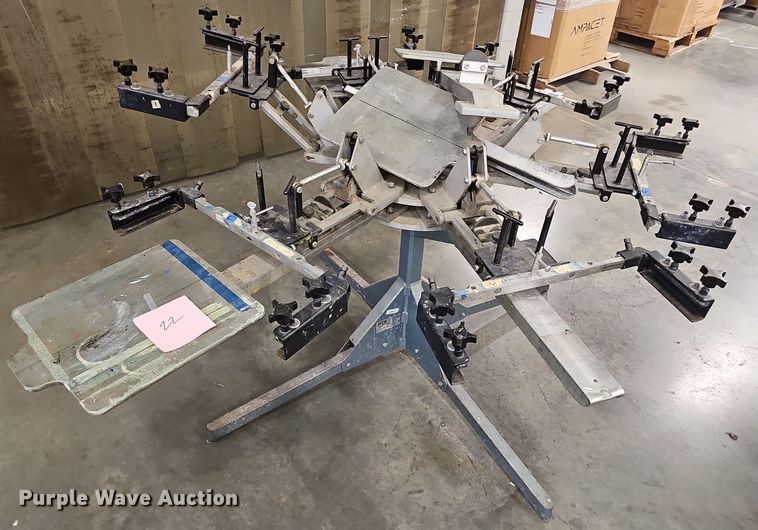 image for item NX9028 Hix 100 screen print table