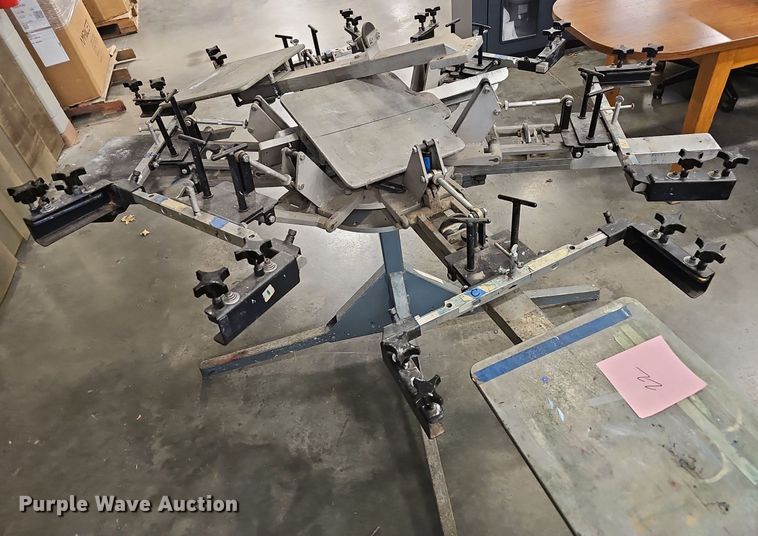 image for item NX9028 Hix 100 screen print table