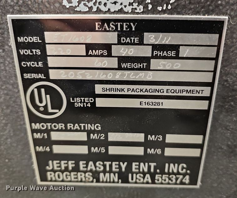 image for item NX9029 Shrink wrap tunnel 