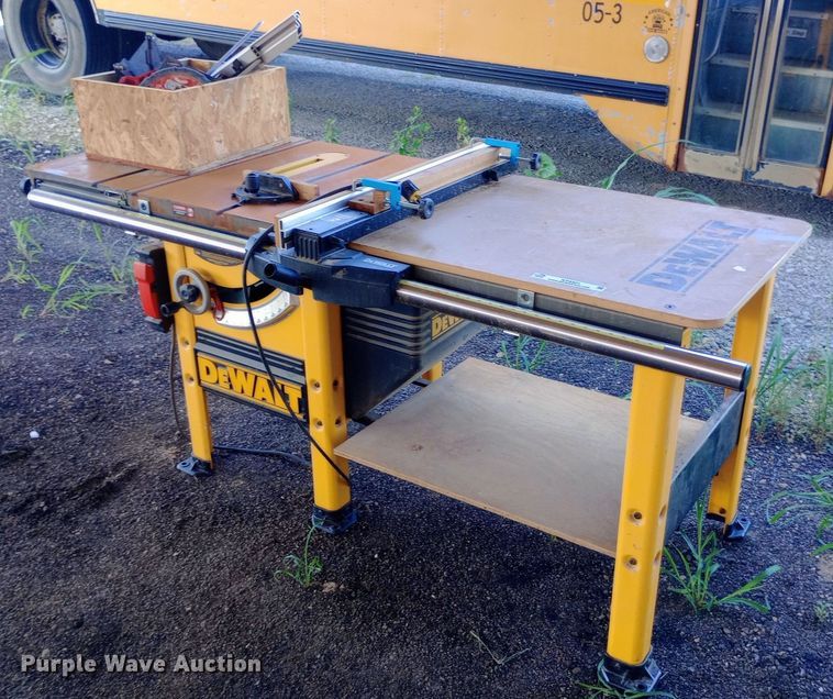 image for item NY9301 Dewalt DW746 table saw
