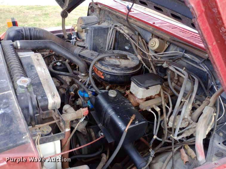 image for item NY9353 1984 Ford F700 pumper fire truck