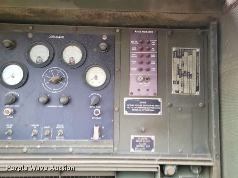 image for item OD9650 1989 MEP-004AAS generator