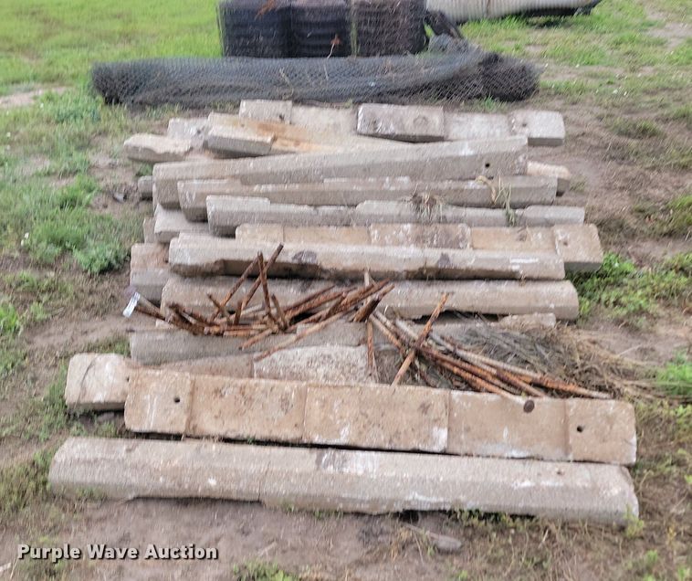 image for item OD9655 Approximately 40 cement parking blocks