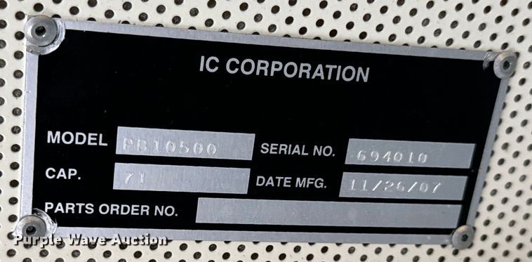 image for item OF9875 2009 IC Corporation  PB10500 school bus