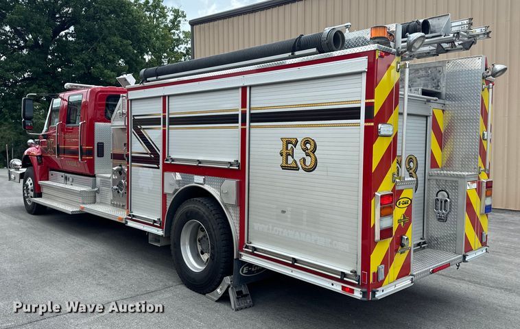 image for item OF9884 2010 International  4400 DuraStar pumper fire truck