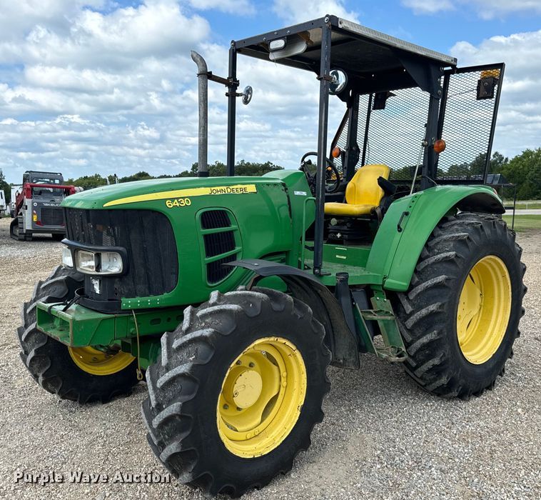 image for item OF9939 2008 John Deere 6430 MFWD tractor