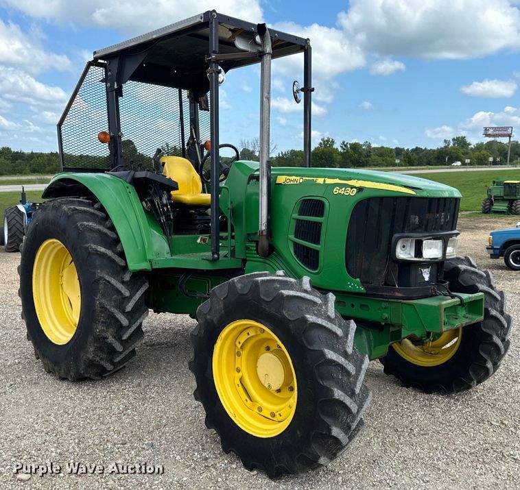 image for item OF9939 2008 John Deere 6430 MFWD tractor