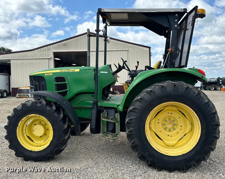 image for item OF9939 2008 John Deere 6430 MFWD tractor