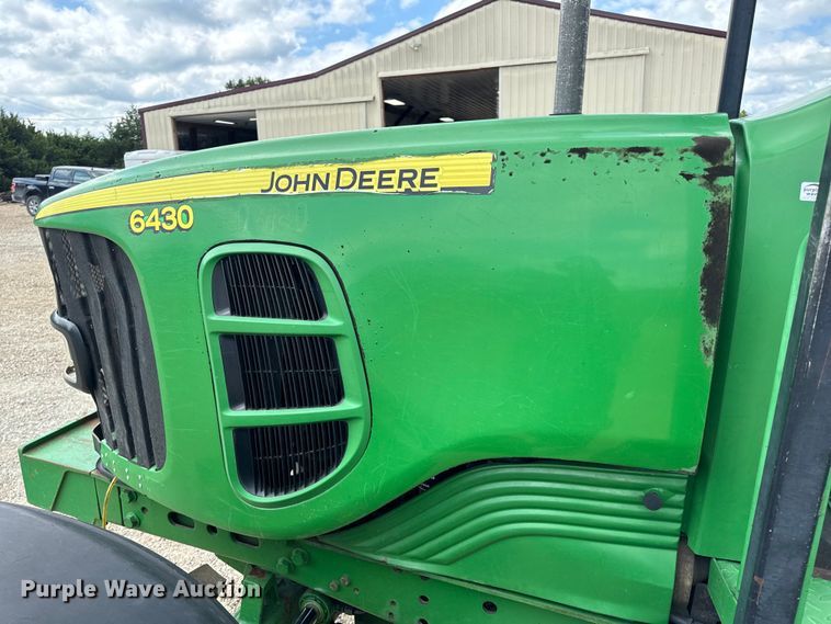 image for item OF9939 2008 John Deere 6430 MFWD tractor