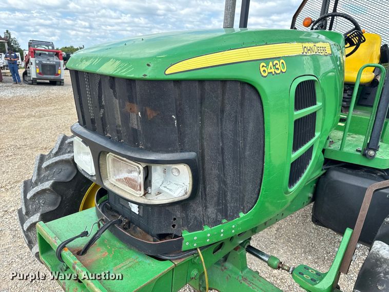 image for item OF9939 2008 John Deere 6430 MFWD tractor