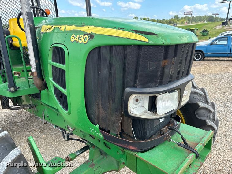 image for item OF9939 2008 John Deere 6430 MFWD tractor