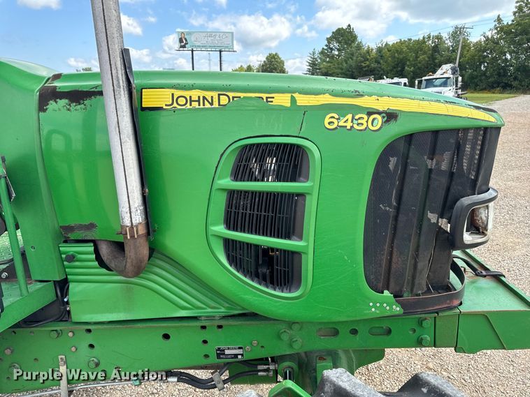 image for item OF9939 2008 John Deere 6430 MFWD tractor