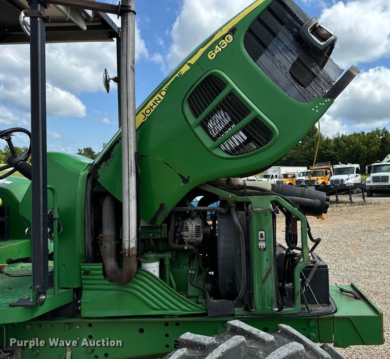 image for item OF9939 2008 John Deere 6430 MFWD tractor