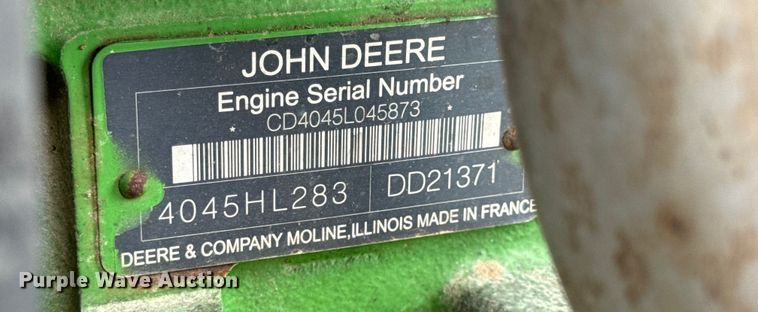 image for item OF9939 2008 John Deere 6430 MFWD tractor