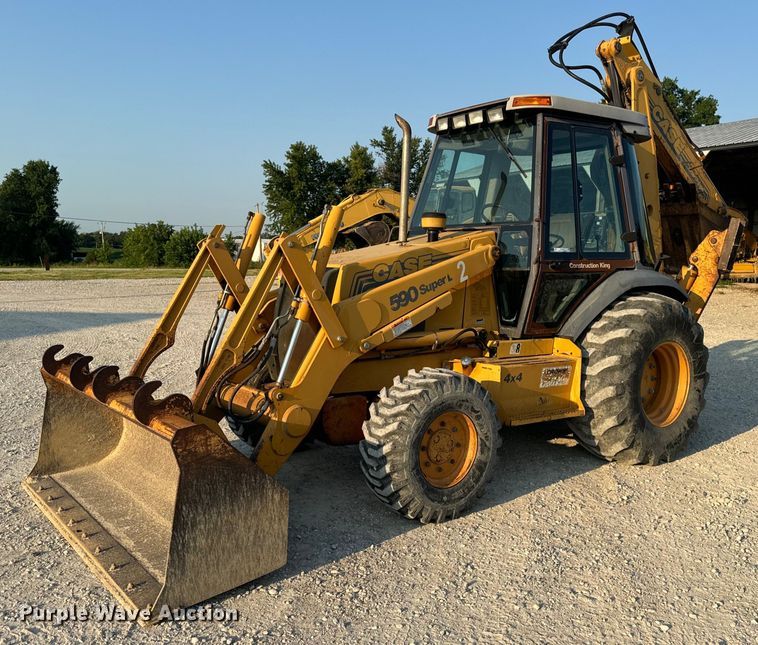 image for item OF9951 1997 Case 590 Super L backhoe