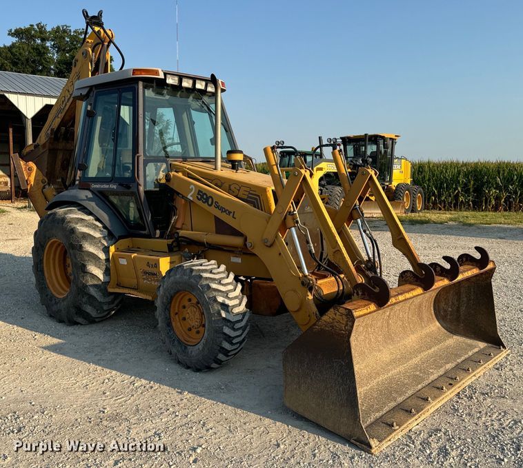 image for item OF9951 1997 Case 590 Super L backhoe