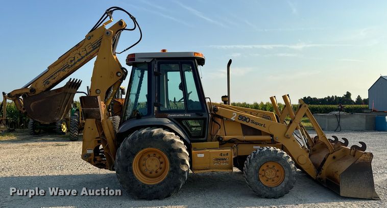 image for item OF9951 1997 Case 590 Super L backhoe