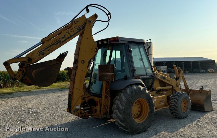 image for item OF9951 1997 Case 590 Super L backhoe