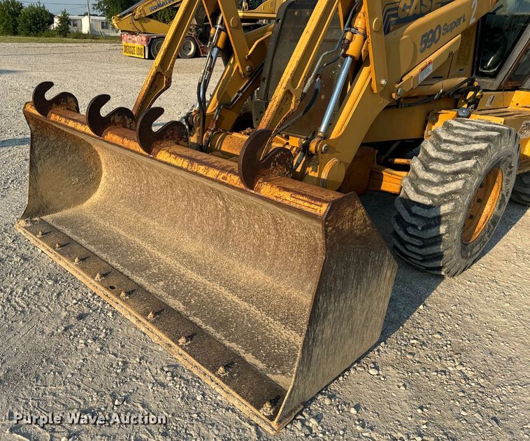 image for item OF9951 1997 Case 590 Super L backhoe
