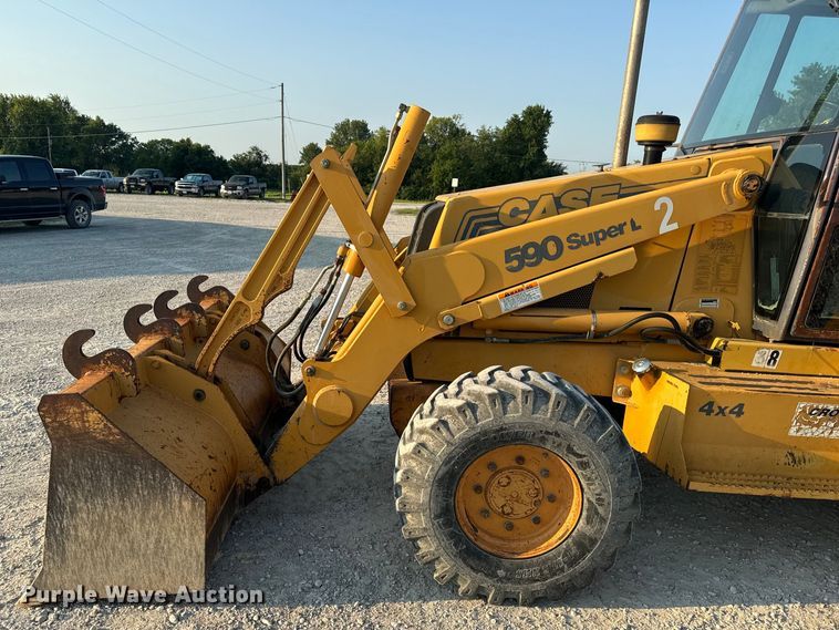 image for item OF9951 1997 Case 590 Super L backhoe