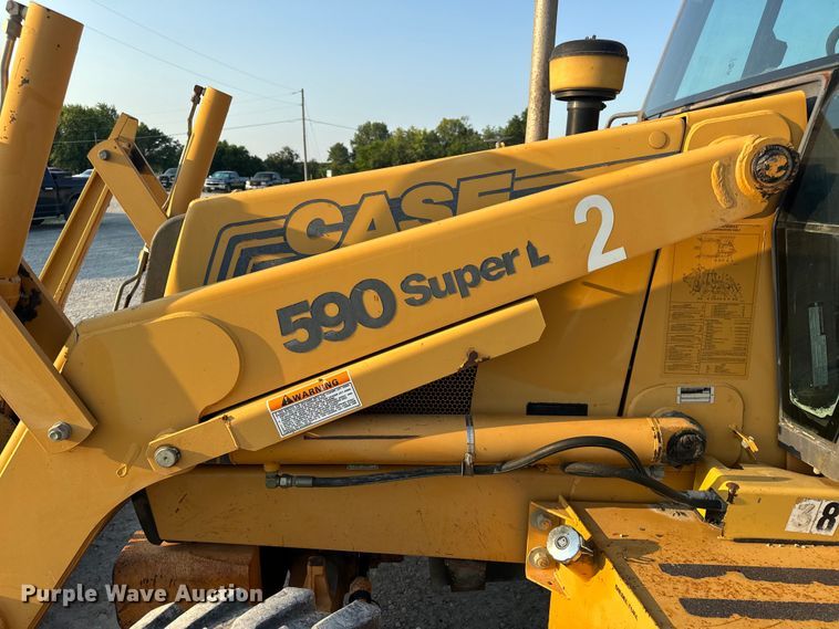 image for item OF9951 1997 Case 590 Super L backhoe