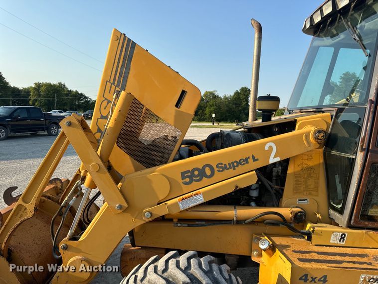 image for item OF9951 1997 Case 590 Super L backhoe