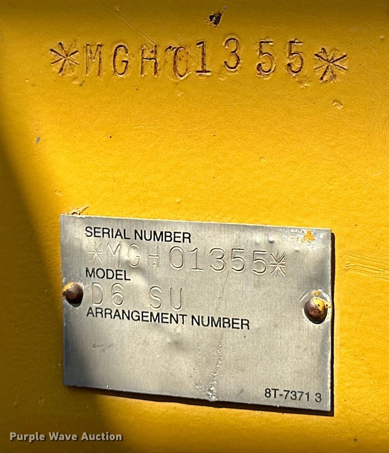 image for item OM9543 2008 Caterpillar D6T XL dozer