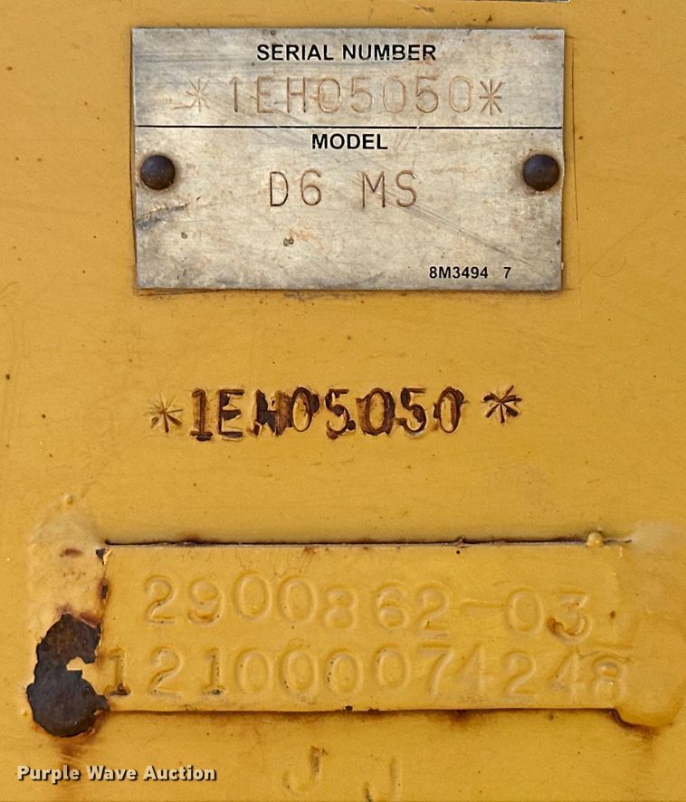 image for item OM9543 2008 Caterpillar D6T XL dozer