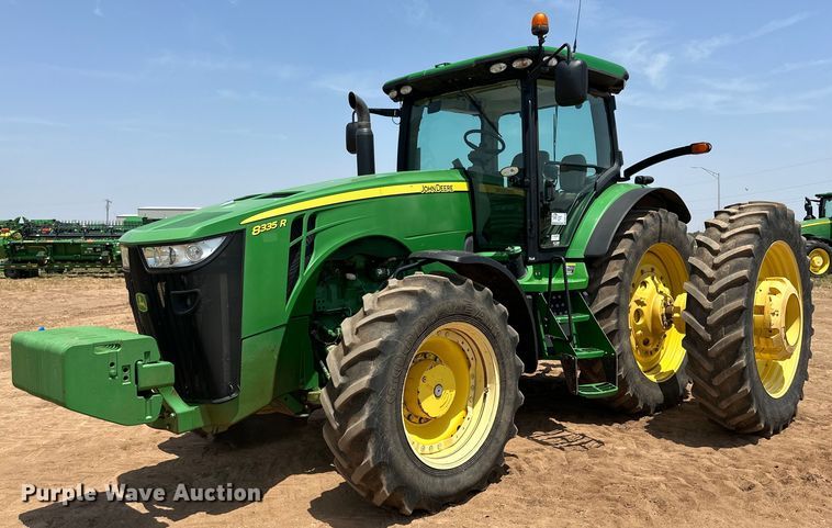 image for item DK6718 2013 John Deere 8335R MFWD tractor