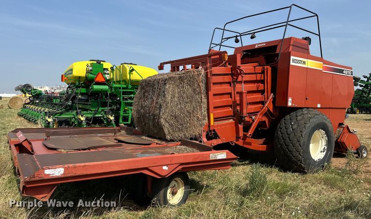 image for item DK6722 Hesston 4910 large square baler