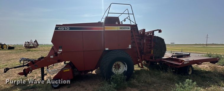 image for item DK6722 Hesston 4910 large square baler