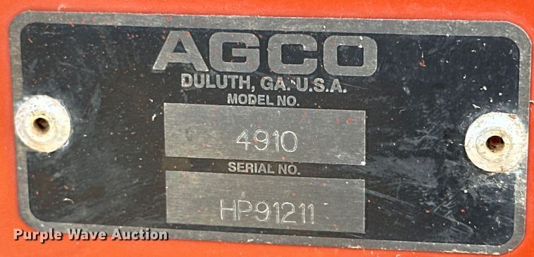 image for item DK6722 Hesston 4910 large square baler