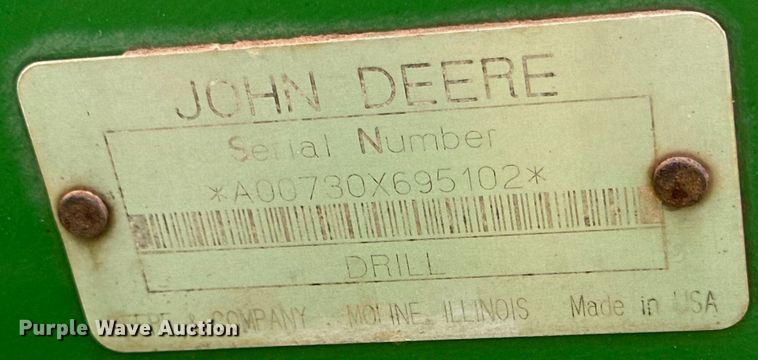 image for item DK6725 John Deere 730 air seeder