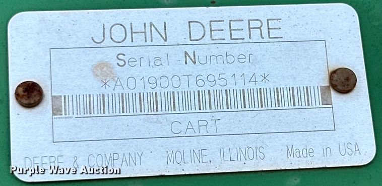 image for item DK6725 John Deere 730 air seeder