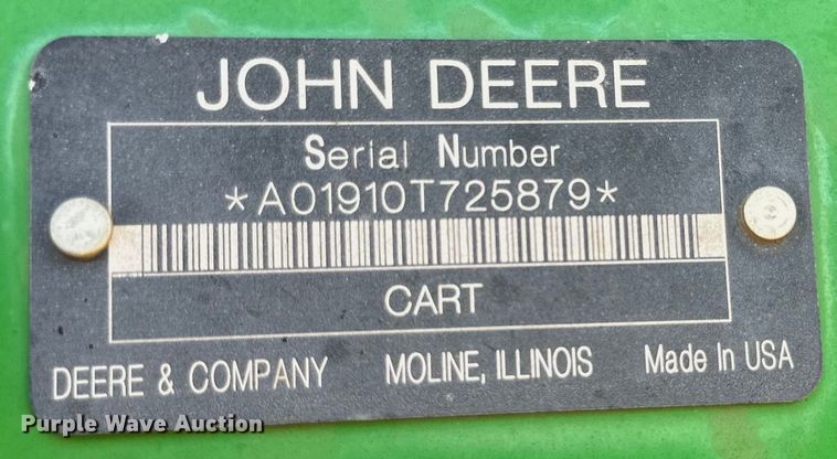 image for item DK6726 John Deere 730 air seeder