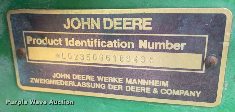 image for item DM7978 1984 John Deere  2350 tractor