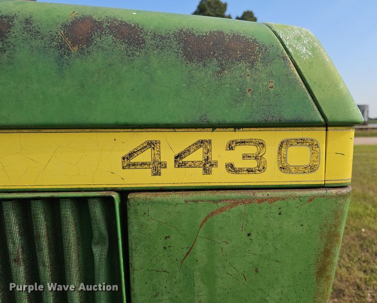 image for item DP6617 John Deere 4430H tractor