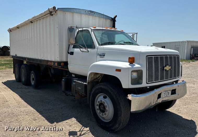 image for item DQ6923 1990 Chevrolet Kodiak C7 grain truck