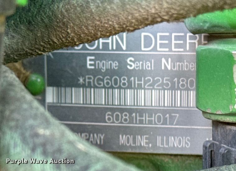 image for item DQ6929 2003 John Deere 9650 combine
