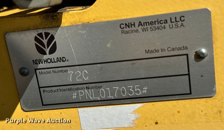 image for item DQ6941 2004 New Holland 72C rigid head