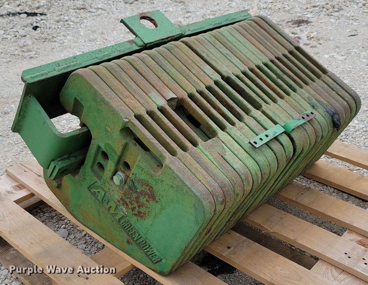 image for item DR4362 (21) A&M Greenpower front suitcase weights